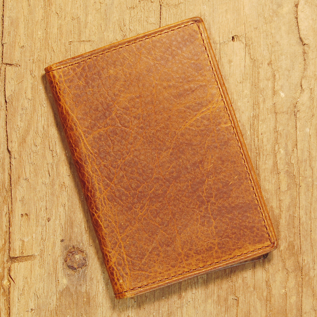 Card Case in Cognac Ostrich